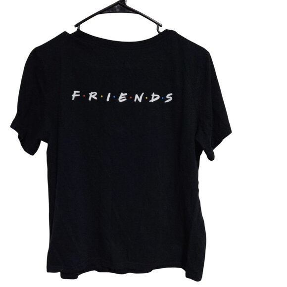 Friends Central Perk Black T-Shirt Size Small Sitcom TV Show 90s Pop Culture - Picture 2 of 3